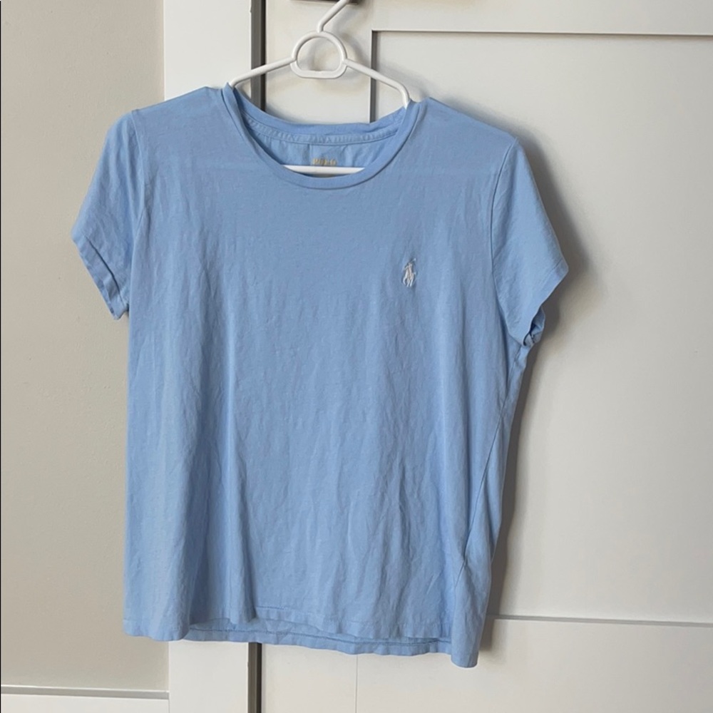 Ralph Lauren Baby Blue Short Sleeve